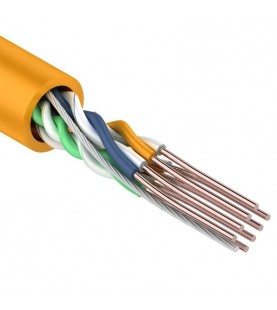 SFTP 4PR 24AWG, CAT5e (бухта 305 м) REXANT